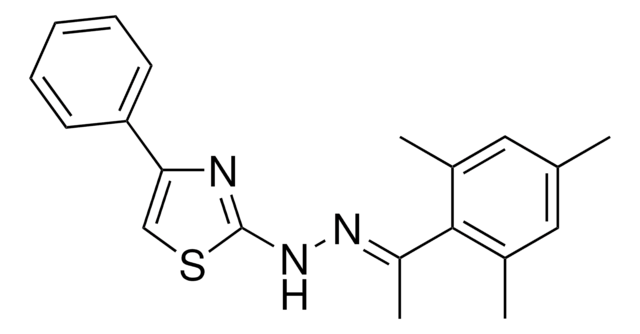 1-MESITYLETHANONE (4-PHENYL-1,3-THIAZOL-2-YL)HYDRAZONE AldrichCPR