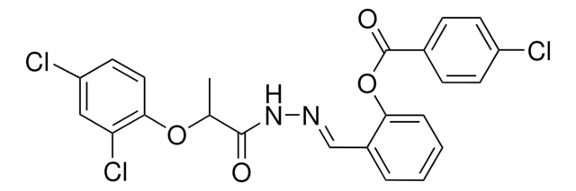 2-(2-(2-(2,4-DICHLOROPHENOXY)PROPANOYL)CARBOHYDRAZONOYL)PHENYL 4-CHLOROBENZOATE AldrichCPR