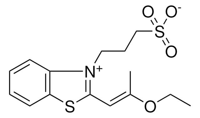 3-(2-(2-ETHOXY-1-PROPENYL)-1,3-BENZOTHIAZOL-3-IUM-3-YL)-1-PROPANESULFONATE AldrichCPR