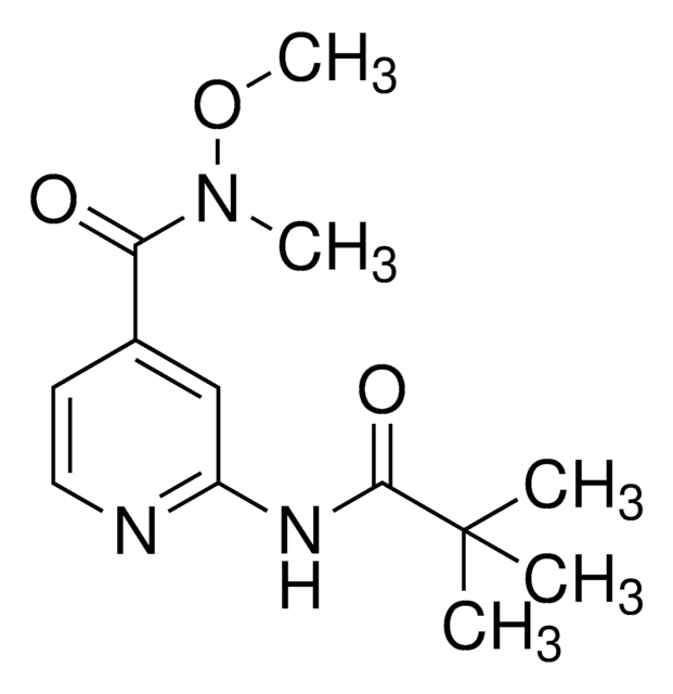 2-(2,2-Dimethyl-propionylamino)-N-methoxy-N-methyl-isonicotinamide AldrichCPR