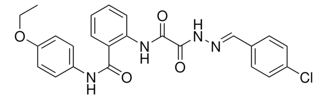 2-(((2-(4-CHLOROBENZYLIDENE)HYDRAZINO)(OXO)AC)AMINO)-N-(4-ETHOXYPHENYL)BENZAMIDE AldrichCPR