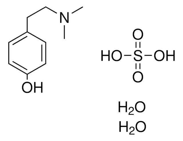 4-(2-(DIMETHYLAMINO)ETHYL)PHENOL SULFATE DIHYDRATE AldrichCPR