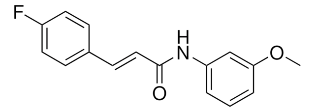 3-(4-FLUOROPHENYL)-N-(3-METHOXYPHENYL)-2-PROPENAMIDE AldrichCPR