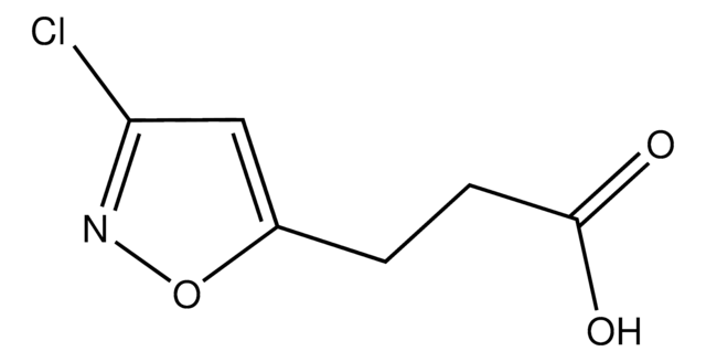 3-(3-Chloroisoxazol-5-yl)propanoic acid AldrichCPR