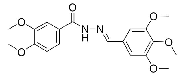 3,4-DIMETHOXY-N'-(3,4,5-TRIMETHOXYBENZYLIDENE)BENZOHYDRAZIDE AldrichCPR