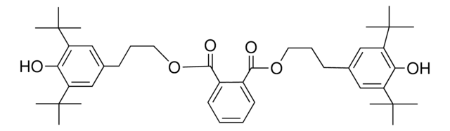 PHTHALIC ACID BIS-(3-(3,5-DI-TERT-BUTYL-4-HYDROXY-PHENYL)-PROPYL) ESTER AldrichCPR