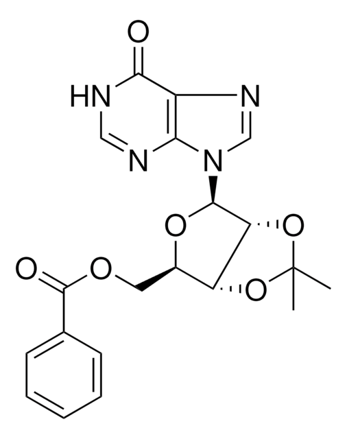 ((3AR,4R,6R,6AR)-2,2-DIMETHYL-6-(6-OXO-1H-PURIN-9(6H)-YL)TETRAHYDROFURO[3,4-D][1,3]DIOXOL-4-YL)METHYL BENZOATE AldrichCPR