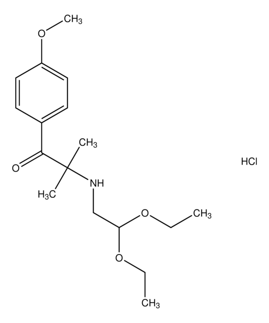 2-[(2,2-diethoxyethyl)amino]-1-(4-methoxyphenyl)-2-methyl-1-propanone ...