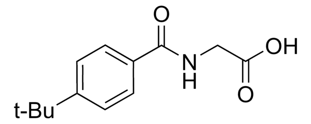 [(4-tert-Butylbenzoyl)amino]acetic acid AldrichCPR