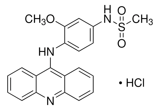 Amsacrine hydrochloride &#8805;98% (TLC), powder