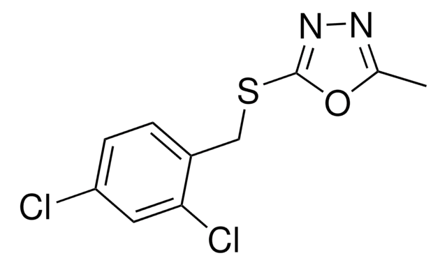 2-[(2,4-DICHLOROBENZYL)SULFANYL]-5-METHYL-1,3,4-OXADIAZOLE AldrichCPR