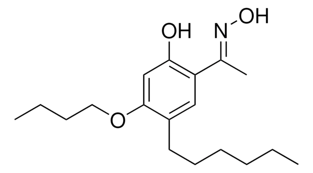 1-(4-BUTOXY-5-HEXYL-2-HYDROXYPHENYL)ETHANONE OXIME AldrichCPR