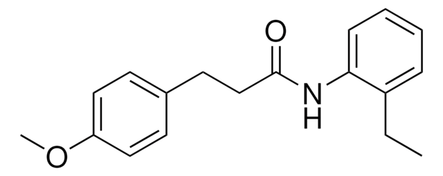 N-(2-ETHYLPHENYL)-3-(4-METHOXYPHENYL)PROPANAMIDE AldrichCPR