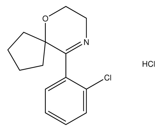 10-(2-chlorophenyl)-6-oxa-9-azaspiro[4.5]dec-9-ene hydrochloride AldrichCPR