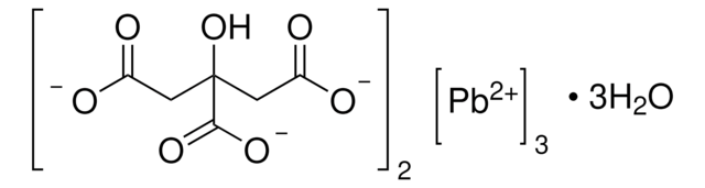 Lead(II) citrate tribasic trihydrate purum, suitable for electron microscopy