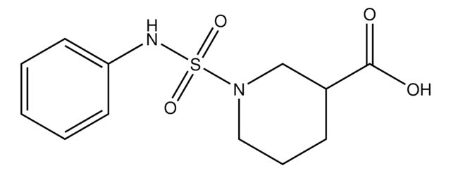 1-(Anilinosulfonyl)-3-piperidinecarboxylic acid AldrichCPR