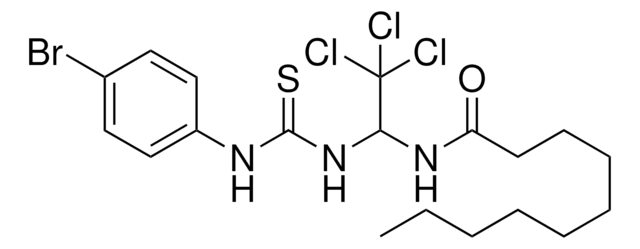 N-(1-(((4-BROMOANILINO)CARBOTHIOYL)AMINO)-2,2,2-TRICHLOROETHYL)DECANAMIDE AldrichCPR