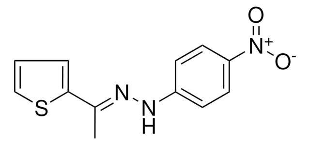 N-(4-NITRO-PHENYL)-N'-(1-THIOPHEN-2-YL-ETHYLIDENE)-HYDRAZINE AldrichCPR