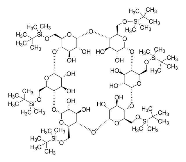 Hexakis (6-O-tertbutyl-dimethylsilyl)-&#945;-cyclodextrin &gt;90%