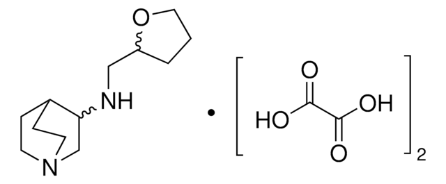 N-(Tetrahydro-2-furanylmethyl)quinuclidin-3-amine dioxalate AldrichCPR