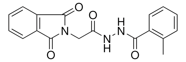 2-(1,3-DIOXO-1,3-DIHYDRO-2H-ISOINDOL-2-YL)-N'-(2-METHYLBENZOYL)ACETOHYDRAZIDE AldrichCPR