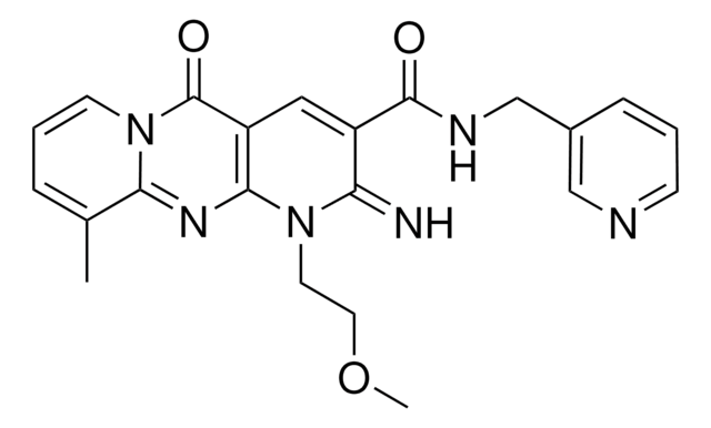 2-IMINO-1-(2-METHOXYETHYL)-10-METHYL-5-OXO-N-(3-PYRIDINYLMETHYL)-1,5-DIHYDRO-2H-DIPYRIDO[1,2-A:2,3-D]PYRIMIDINE-3-CARBOXAMIDE AldrichCPR