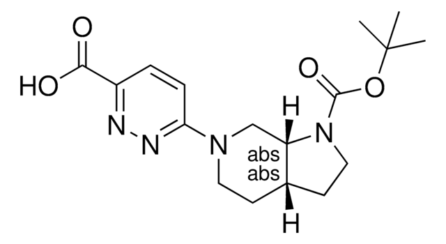 6-((3aS,7aR)-1-(tert-Butoxycarbonyl)octahydro-6H-pyrrolo[2,3-c]pyridin-6-yl)pyridazine-3-carboxylic acid