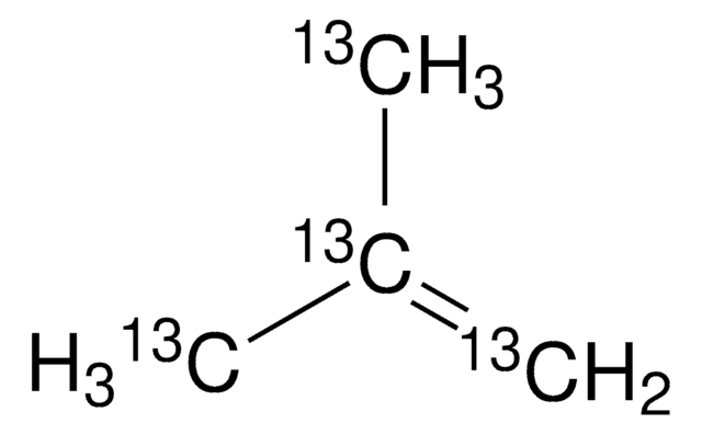 2-Methylpropene-13C4 (gas) 99 atom % 13C, 98% (CP) | 705948-00-1