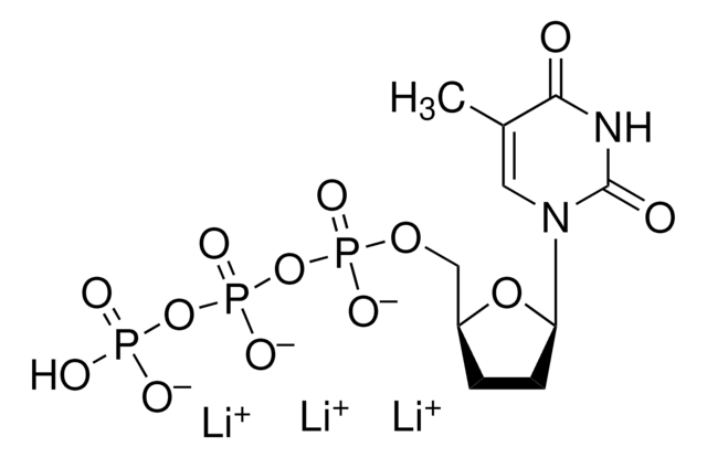 3&#8242;-Deoxythymidine 5&#8242;-triphosphate trilithium salt aqueous solution (10 mM, pH 7.0)