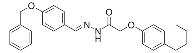 N'-(4-(BENZYLOXY)BENZYLIDENE)-2-(4-BUTYLPHENOXY)ACETOHYDRAZIDE AldrichCPR