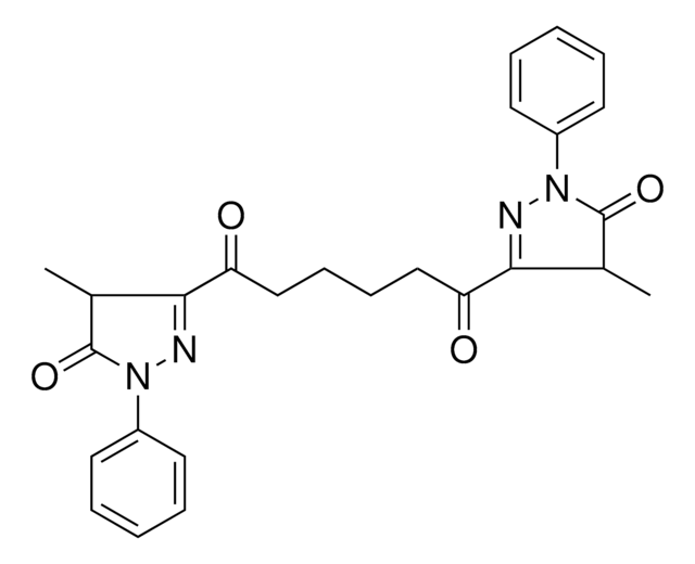 1,6-BIS(4-METHYL-5-OXO-1-PHENYL-4,5-DIHYDRO-1H-PYRAZOL-3-YL)-1,6-HEXANEDIONE AldrichCPR