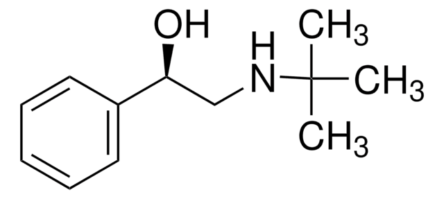 (R)-(&#8722;)-2-tert-Butylamino-1-phenylethanol 97%