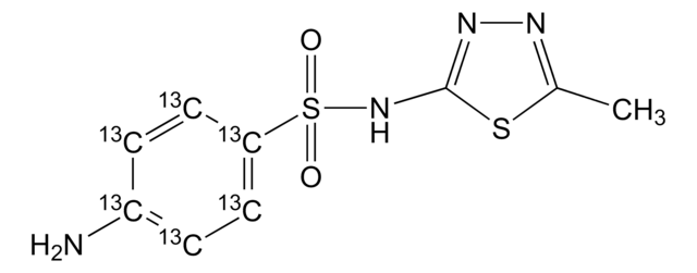 Sulfamethizole-(phenyl-13C6) VETRANAL&#174;, analytical standard