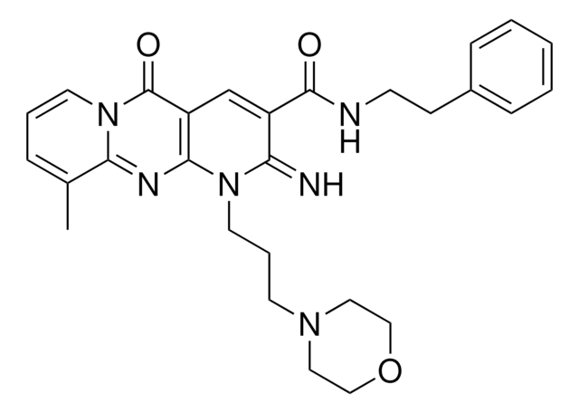 2-IMINO-10-METHYL-1-[3-(4-MORPHOLINYL)PROPYL]-5-OXO-N-(2-PHENYLETHYL)-1,5-DIHYDRO-2H-DIPYRIDO[1,2-A:2,3-D]PYRIMIDINE-3-CARBOXAMIDE AldrichCPR