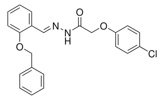 N'-(2-(BENZYLOXY)BENZYLIDENE)-2-(4-CHLOROPHENOXY)ACETOHYDRAZIDE AldrichCPR