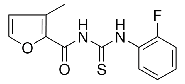 N-(2-FLUOROPHENYL)-N'-(3-METHYL-2-FUROYL)THIOUREA AldrichCPR