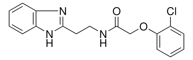 N-(2-(1H-BENZIMIDAZOL-2-YL)ETHYL)-2-(2-CHLOROPHENOXY)ACETAMIDE AldrichCPR