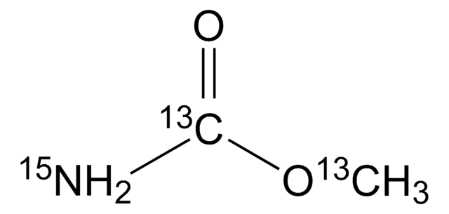 Methyl carbamate-13C2,15N 99 atom % 13C, 98 atom % 15N, 97% (CP)