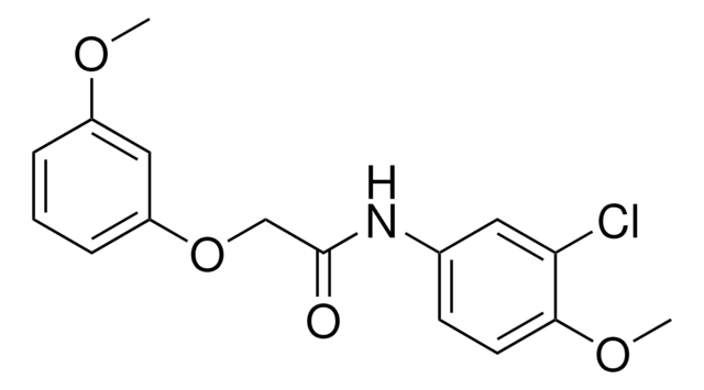 N-(3-CHLORO-4-METHOXYPHENYL)-2-(3-METHOXYPHENOXY)ACETAMIDE AldrichCPR