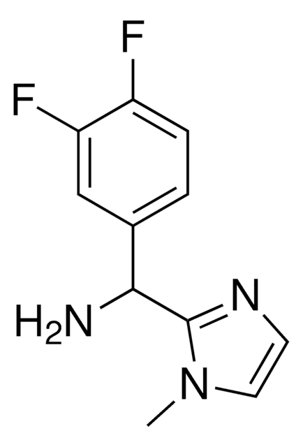 (3,4-DIFLUOROPHENYL)(1-METHYL-1H-IMIDAZOL-2-YL)METHANAMINE AldrichCPR