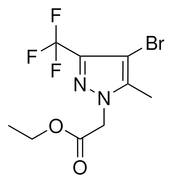 (4-BROMO-5-METHYL-3-TRIFLUOROMETHYL-PYRAZOL-1-YL)-ACETIC ACID ETHYL ESTER AldrichCPR