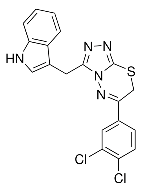 6-(3,4-DICHLOROPHENYL)-3-(1H-INDOL-3-YLMETHYL)-7H-[1,2,4]TRIAZOLO[3,4-B][1,3,4]THIADIAZINE AldrichCPR