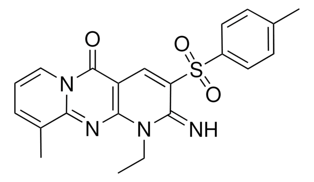 1-ETHYL-2-IMINO-10-METHYL-3-[(4-METHYLPHENYL)SULFONYL]-1,2-DIHYDRO-5H-DIPYRIDO[1,2-A:2,3-D]PYRIMIDIN-5-ONE AldrichCPR