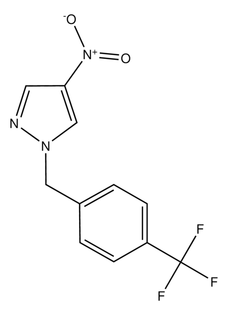 4-nitro-1-{[4-(trifluoromethyl)phenyl]methyl}-1H-pyrazole AldrichCPR