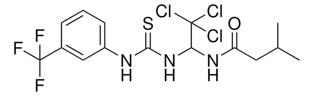 3-ME-N-(2,2,2-TRICHLORO-1-(((3-(TRI-F-ME)ANILINO)CARBOTHIOYL)AMINO)ET)BUTANAMIDE AldrichCPR