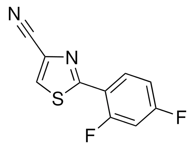 2-(2,4-DIFLUOROPHENYL)-1,3-THIAZOLE-4-CARBONITRILE AldrichCPR