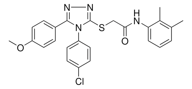 2-{[4-(4-CHLOROPHENYL)-5-(4-METHOXYPHENYL)-4H-1,2,4-TRIAZOL-3-YL]SULFANYL}-N-(2,3-DIMETHYLPHENYL)ACETAMIDE AldrichCPR