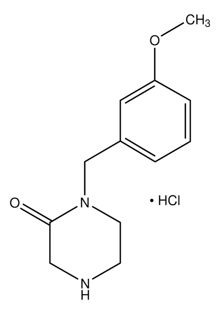 1-(3-Methoxybenzyl)piperazin-2-one hydrochloride AldrichCPR