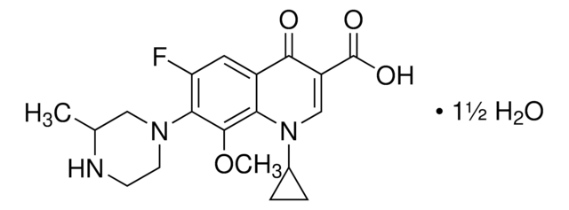 Gatifloxacin-Sesquihydrat &#8805;98% (HPLC)