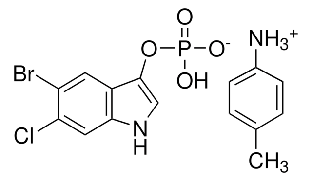 5-Bromo-6-chloro-3-indolyl phosphate p-toluidine salt ~97% (HPLC)